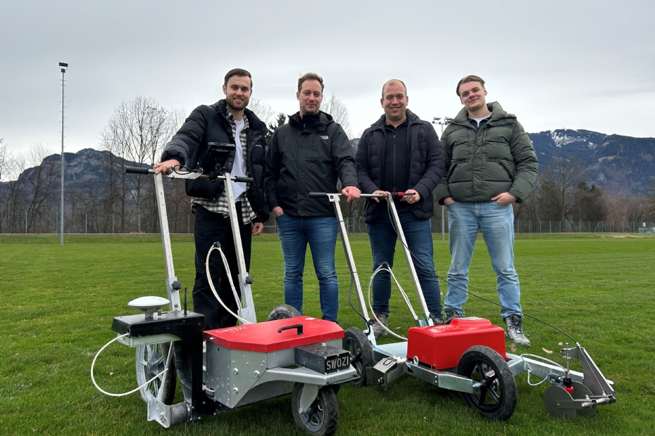 Jort Rood, David Holwerda, Jordy Scholten en Willem-Jan Candel